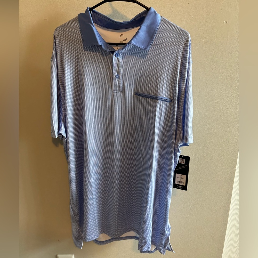 Head Men's Golf Polo Shirt Wave Runner